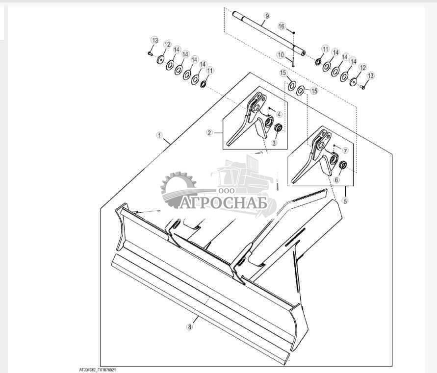 Штабелер (для тяжелых режимов работы) (прямой привод) 